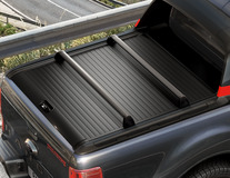Crossbars black, for roller type tonneau cover