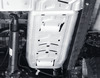 Plaque de protection du moteur pour réservoir de carburant, aluminium