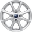 Alloy Wheel 15" 8-spoke design, Sparkle Silver
