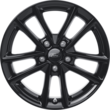 Alloy Wheel 16" 5 x 2-spoke design, Absolute Black