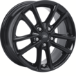Alloy Wheel 16" 5 x 2-spoke design, Absolute Black