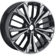 Alloy Wheel 19" 15-spoke design, Ebony Black