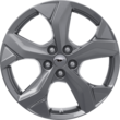 Alloy Wheel 18" 5-spoke Y design, Carbonized Grey
