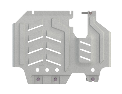 Unterfahrschutz Set für Motor und Kühler, Aluminium