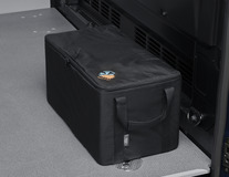 Sistem Box-In-Box  pentru plasare în interiorul Ford Puma MegaBox, sau ca soluție de transport individuală pentru toate celelalte vehicule, de culoare neagră