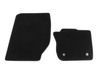 Velour Floor Mats,front and rear, black