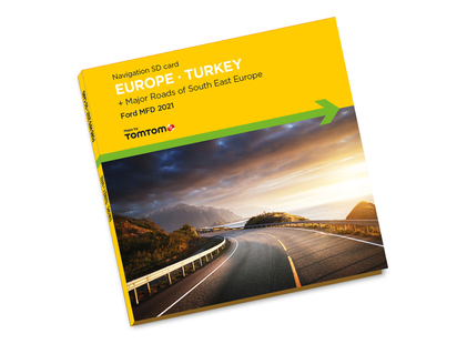 TomTom* Mise à jour cartographique  Pour système de navigation Ford MFD