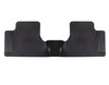 Rubber Floor Mats rear, black, for second seat row