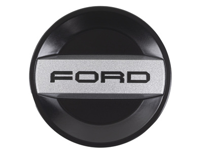 Naafdop Zwart, met Ford-opschrift