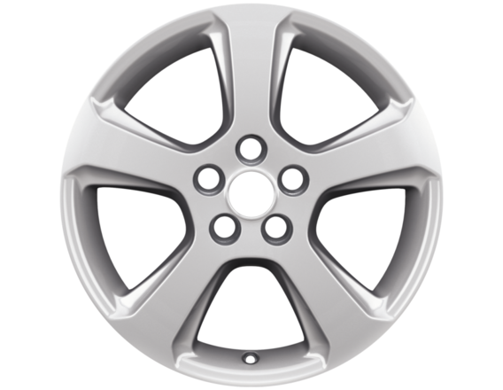Alloy Wheel 17" 5-spoke design, Sparkle Silver