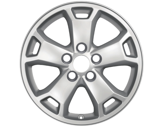 Alloy Wheel 16" 5-spoke design, silver