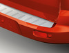 Rear Bumper Protector foil, brushed aluminium style, with Connect logo