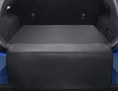Load Compartment Mat,  black, with Puma logo