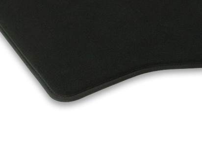 Premium Velour Load Compartment Mat black, with Vignale logo