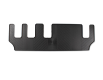 Rubber Floor Mats rear, black, for 3rd seat row