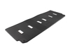 Rubber Floor Mats rear, black, for either 2nd or 3rd seat row