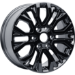 Alloy Wheel 18" 6 x 2-spoke Y design, black