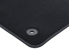 Podlahové koberce, velurové, provedení Premium přední sada v černé barvě