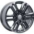 Alloy Wheel 18" 6 x 2-spoke design, Medium Bolder Grey