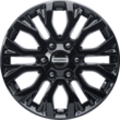 Alloy Wheel 18" 6 x 2-spoke Y design, black