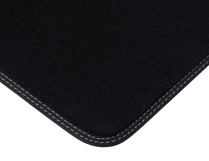 Преміальні велюрові килимки на підлогу Задні чорні.