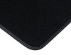 Premium Velours Floor Mats rear, black