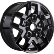 Alloy Wheel 16" 5 x 2-spoke design, Ebony Black high gloss