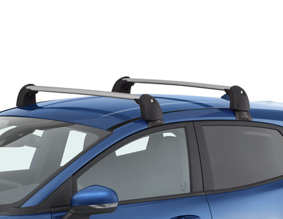 Portapacchi base da tetto per veicoli senza corrimani da tetto di serie