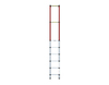 Q-Top® (Q-Tech)* Get-Up Telescopic Ladder avec 6 échelons