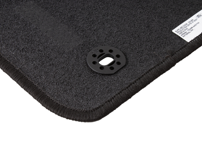 Carpet Floor Mats front and rear, black
