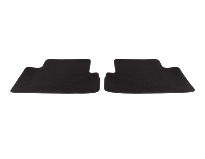 Teppichfußmatten, Standard hinten, schwarz, für 2. Sitzreihe