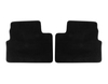 Dywaniki podłogowe welurowe Premium tył, czarne