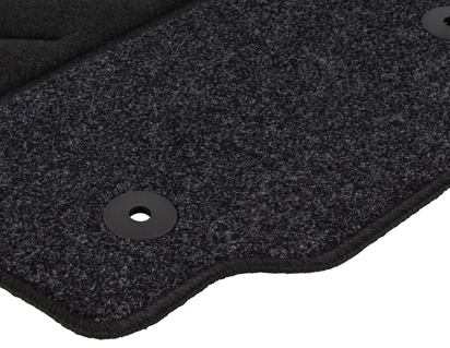 Килимки для підлоги (текстильні) передні, чорні