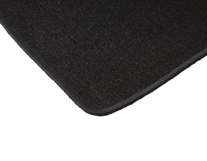 Velour Floor Mats rear, black, for 2nd seat row