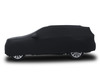 Pokrowiec premium czarny, biała powłoka, z owalnym białym logo Ford
