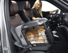 4pets®* Přepravní box Caree pro kočky a psy, lze ho bezpečně upevnit na kterékoli sedadlo pro spolucestující, provedení Cool Grey