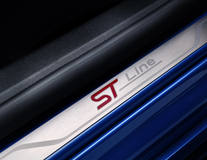 Scuff Plates front, with ST-Line logo