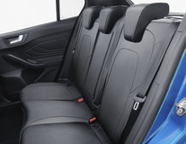 ACTIVline* Housses de siège pour siège arrière, similicuir noir