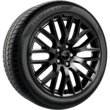 Alloy Wheel 19" front, 10-spoke Y design, black