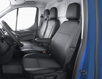 ACTIVline* Housse de sièges pour siège conducteur, similicuir noir