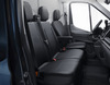 ACTIVline* Istuinsuojus premium, kahden matkustajan istuimelle, mustaa keinonahkaa
