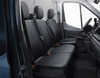 ACTIVline* Sitzbezug Premium, für Doppel-Beifahrersitz, schwarzes Kunstleder