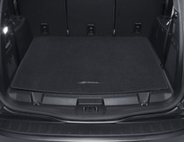 Rohož do zavazadlového prostoru v černé barvě s logem S-MAX