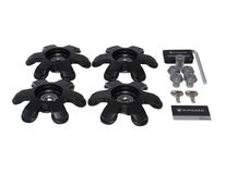 Dispozitiv de blocare a roților Rimgard®* Set de 4 bucăți, de culoare neagră
