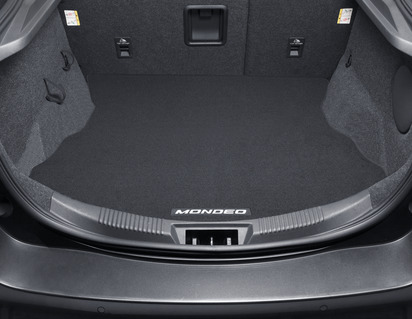 Load Compartment Mat Black, with Mondeo logo