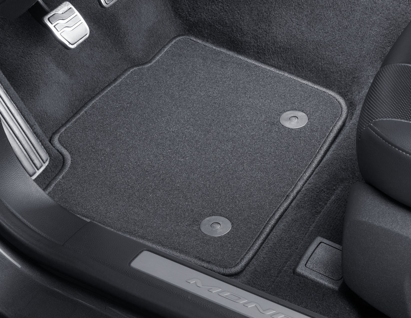 Tapis de sol en velours standard Avant et arrière, noir - Ford Accessoires  en ligne