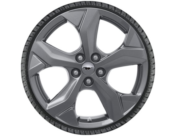 Light Alloy Complete Winter Wheel 18" 5-spoke Y design, Carbonized Grey