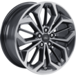 Alloy Wheel 18" 5 x 2-spoke design, Pearl Grey Machined