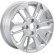 Alloy Wheel 16" 6 x 2-spoke design, Sparkle Silver