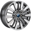 Alloy Wheel 17" 5 x 3-spoke design, Pearl Grey Machined
